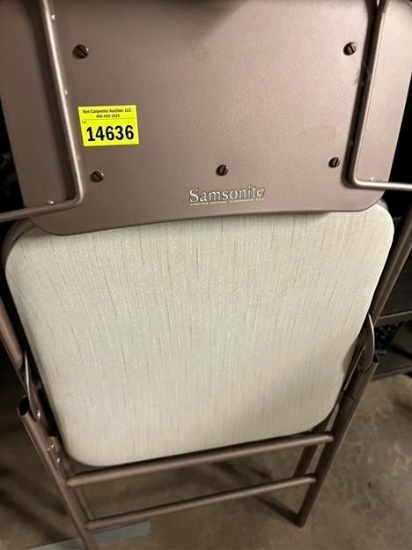 Vintage Samsonite padded chair