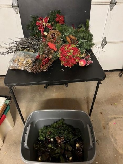 Christmas greenery - swags, garland, stems and more