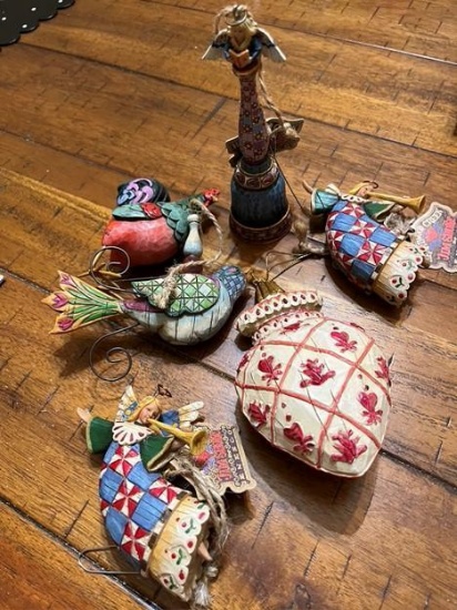Jim Shore ornaments