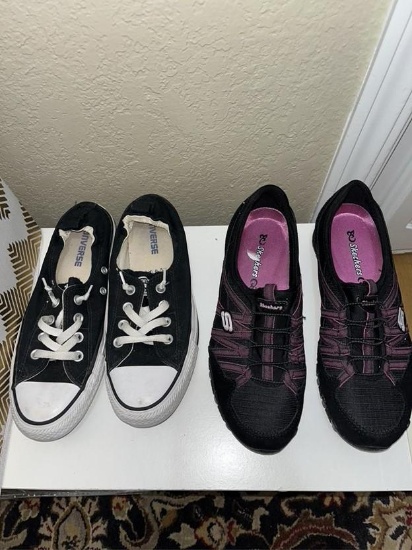 Sketchers size and Converse 8 1/2