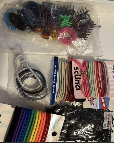 Bundle of hair elastics