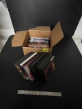 Around 20 DVDs