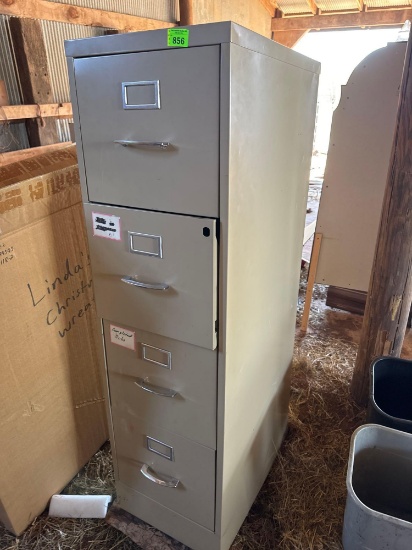 4 Drawer filing cabinet Must bring help to load