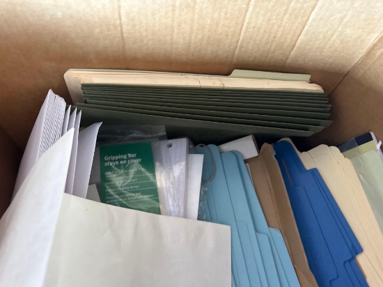 Box of folders