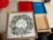 Wooden boxes in a Noel home decor