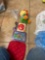 Dog toys, mask, Hot pad, Metal tin With cards