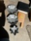 FineChina coffee cups, wooden cut out of Oklahoma, cooking tins, Photo album