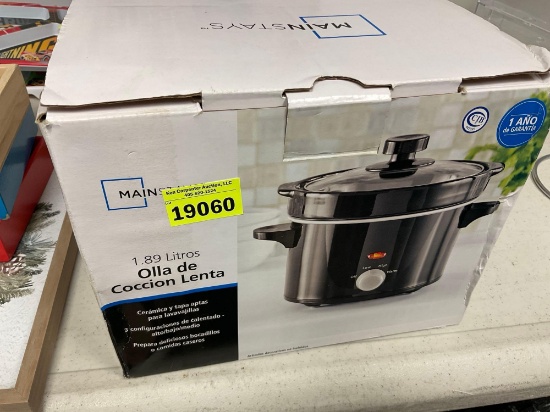 Main stay 2 quart slow cooker