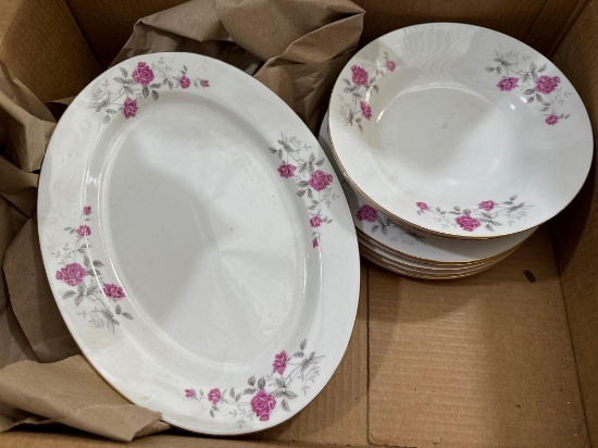 China plate and bowls