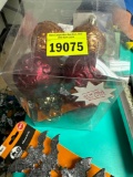 Christmas ornaments, Halloween bat clips, Knobs