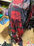 Plastic drop cloths, pillowcase womens underwear size 9, Head band and Halloween suit