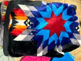 Blanket and two washcloths
