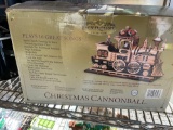 Christmas cannonball train