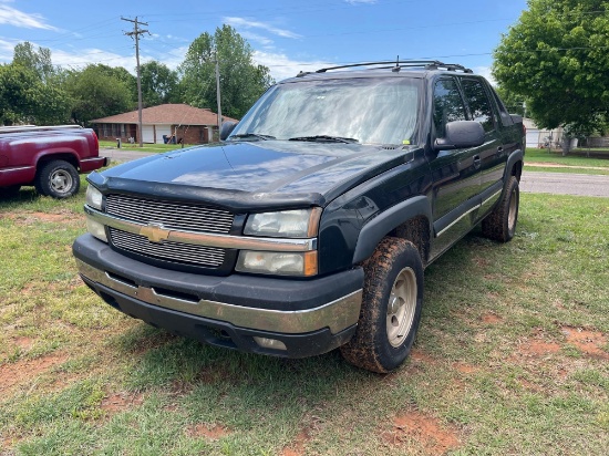 A- 2003 Chevy Avalanche