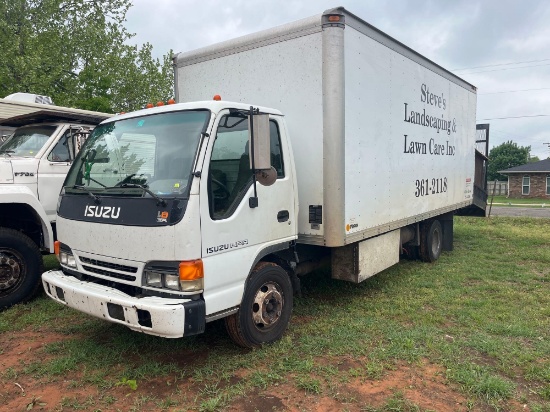 A- 2004 Isuzu NPR 18ft box truck