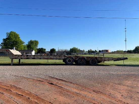 S - 1995 trail king 50 ton triple axle