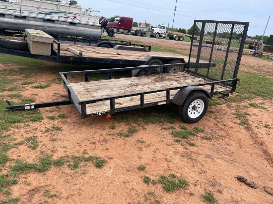 B - 5x10 trailer with ramp