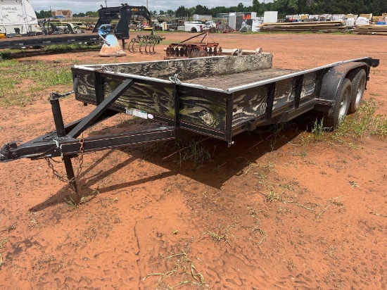 B- 16ft utility trailer