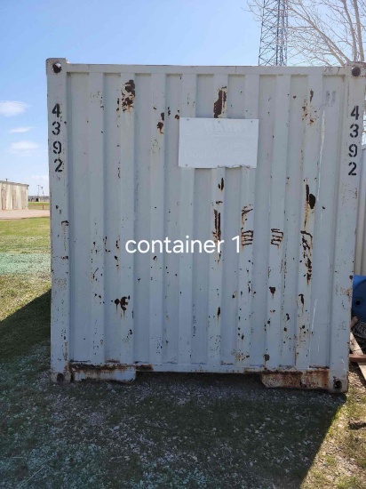 Off lot- 40ft storage container