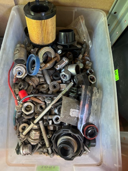 R various nuts and bolts, radiator cap Etc.