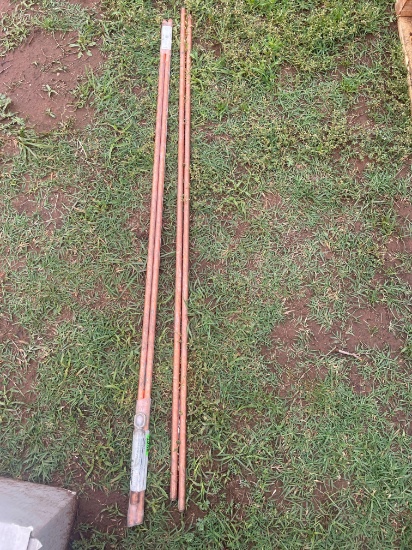I - copper rods; rod grd 5/8 short grcu