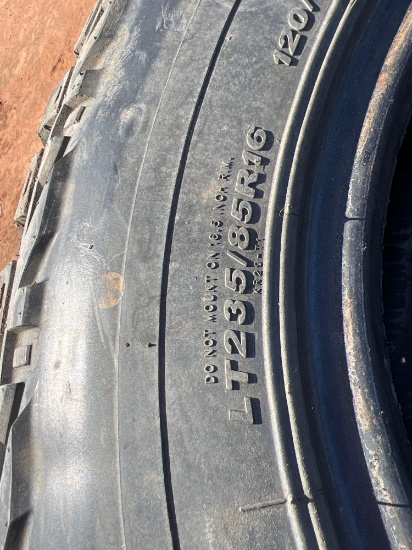 K tires 235 85 16