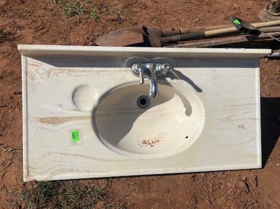 J - bathroom sink countertop