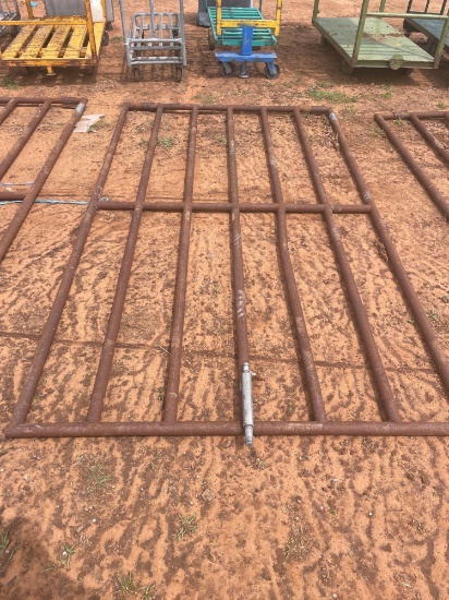 L heavy duty gate 2 inch pipe 9 ft x 5ft