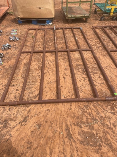 L heavy duty gate 2 inch pipe 8.5 x 5