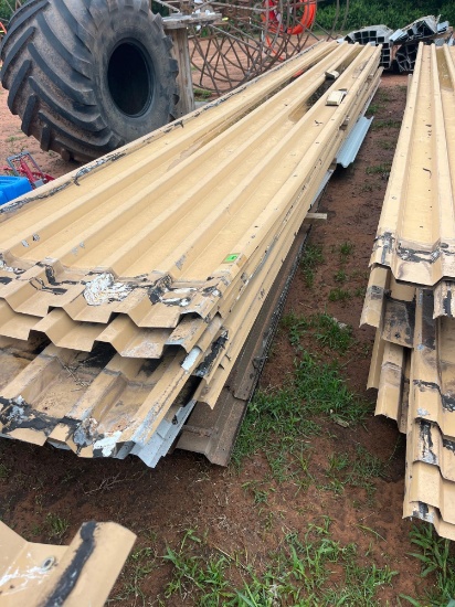 F- used stack of sheet metal