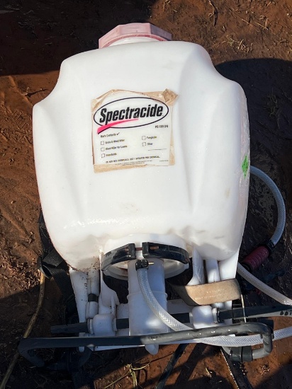 N back pack sprayer