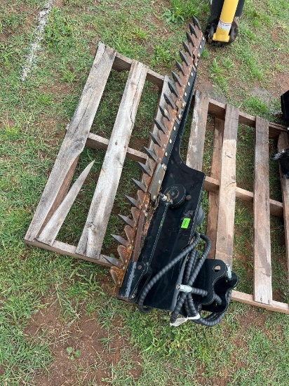 F- sickle mower attachment for mini excavator
