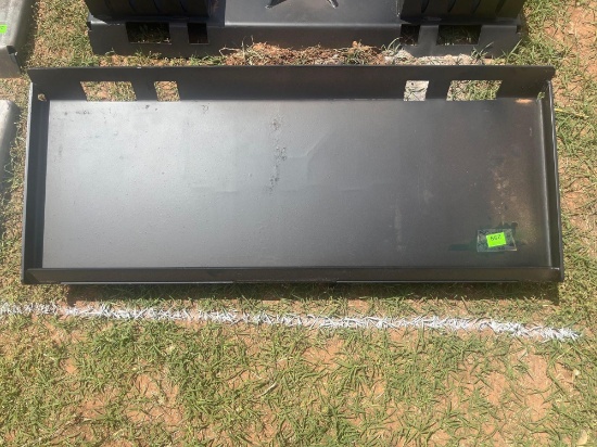 F - skid steer attachment w/ steps and trailer hitch
