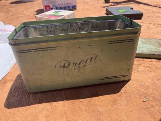 P Vintage Bread box