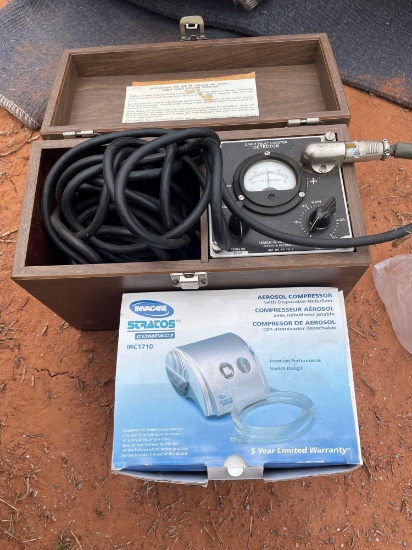 P - cable fault locator; aerosol compressor