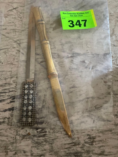 T - antique letter openers