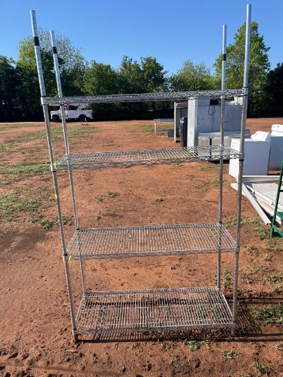 G - industrial stainless steel shelves