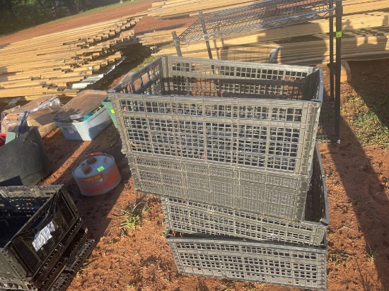 G - plastic crates