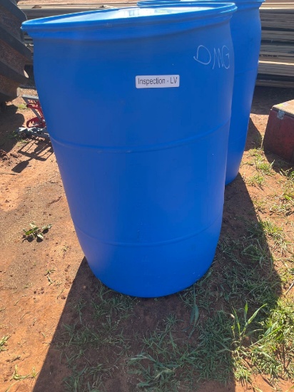 G- plastic 55 gallon drum