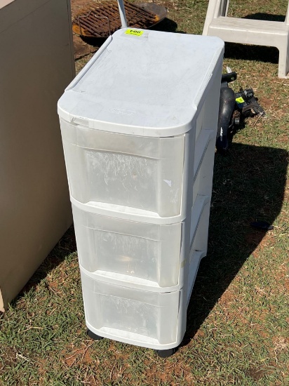 h three drawer organizer