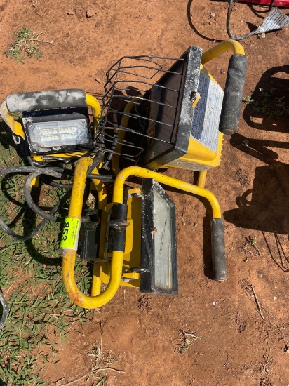 H - 3 work lights
