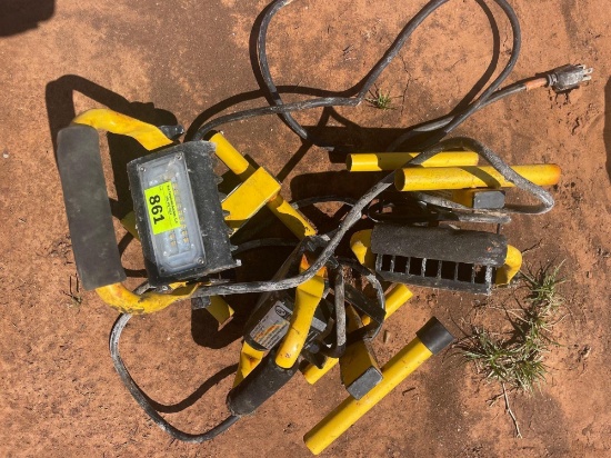H - 3 small work lights