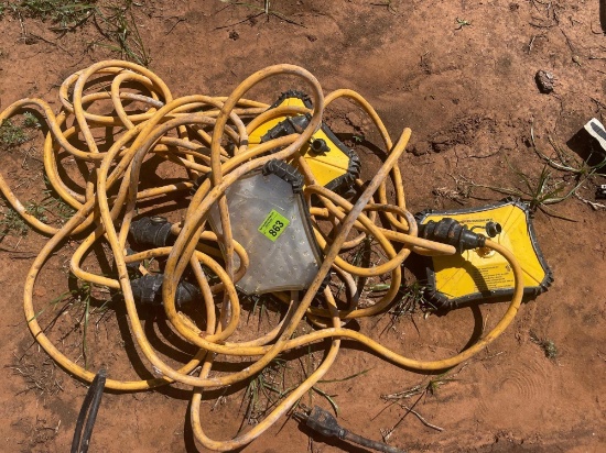 H - work lights with extension cord