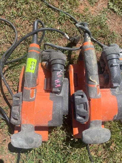 I - Ridgid 3x18in belt sanders