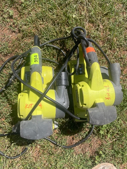 I - Ryobi 3x18in belt sanders
