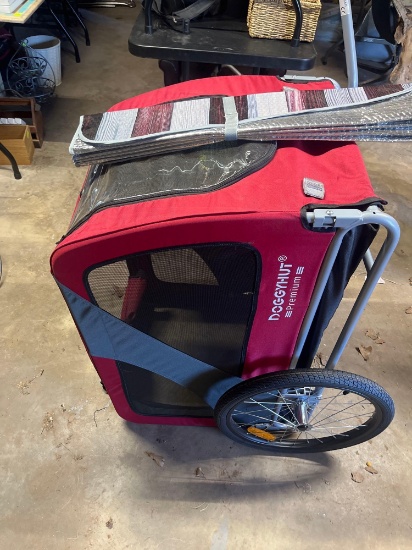 Pull behind dogg carriage
