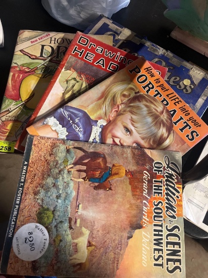 How to draw books