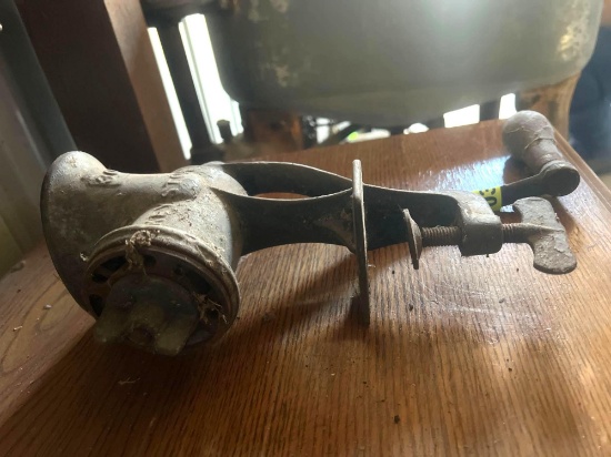 vintage meat grinder