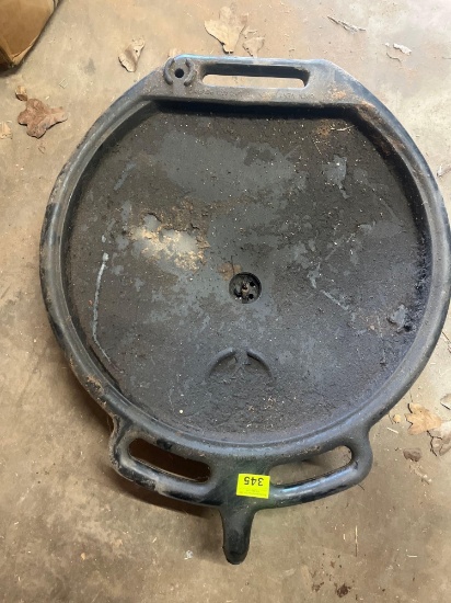 Oil drain pan