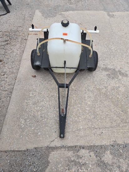 Western, Self Pumping Lawn Sprayer. Pull Behind Mower or ATV.